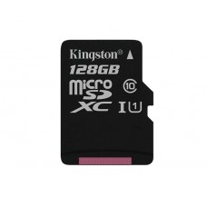 Карта памяти microSDXC, 128Gb, Class10 UHS-I, Kingston Canvas Select, без адаптера (SDCS/128GBSP)