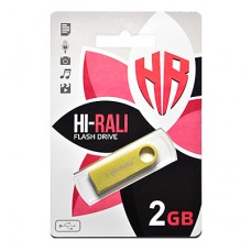 USB Flash Drive 2Gb HI-RALI Shuttle series Gold, HI-2GBSHGD