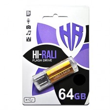 USB Flash Drive 64Gb Hi-Rali Corsair series Bronze, HI-64GBCORBR
