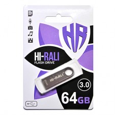 USB Flash Drive 64Gb Hi-Rali Shuttle series Silver (HI-64GBSHSL)
