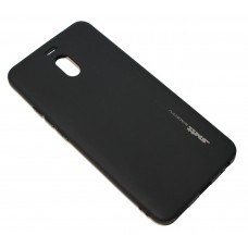 Накладка силіконова для смартфона Meizu M6 Note, SMTT matte, Black