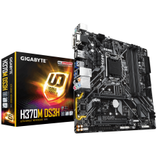 Мат.плата 1151 (H370) Gigabyte H370M DS3H