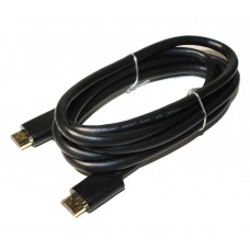 Кабель HDMI - HDMI 2 м Viewcon Black, V2.0, позолочені конектори (VD201-2M)