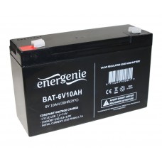Батарея для ИБП 6В 10Ач EnerGenie, BAT-6V10AH, ШxДxВ 151x50x93,5