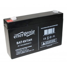 Батарея для ДБЖ 6В 7,0Ач EnerGenie, BAT-6V7AH, ШхДхВ 151x34.5x93.5