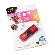 USB 3.0 Flash Drive 32Gb Silicon Power Blaze B50 Red, SP032GBUF3B50V1R