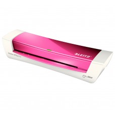 Ламінатор A4, Leitz iLAM Home Office A4, White/Pink (7368-00-23)