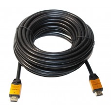Кабель HDMI - HDMI 10 м Viewcon Black, V1.4, позолочені конектори (VD167-10M)