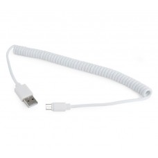 Кабель USB - micro USB 1.8 м Cablexpert, преміум (CC-mUSB2C-AMBM-6-W)