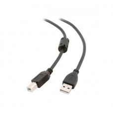 Кабель USB - USB BM 3 м Maxxter Black, двойное экранирование (UF-AMBM-10)