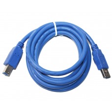 Кабель USB 3.0 - USB BM 1.8 м Gembird Blue (CCP-USB3-AMBM-6)