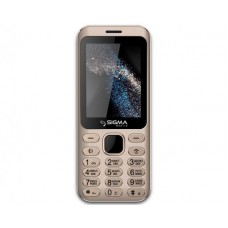 Мобільний телефон Sigma X-Style 33 Steel Gold, 2 Sim