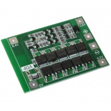 Контролер для літієвої батареї 18650, 12.6V 40A