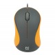 Миша Defender Accura MS-970, Gray/Orange, USB, оптична, 1000 dpi, 3 кнопки, 1.5 м (52971)