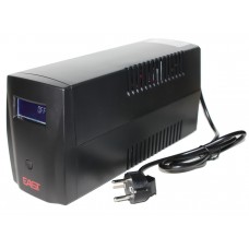 ИБП EAST EA-800VA LCD Shucko, USB, 800ВА евророзетки, Line-Interactive, 3 ступ AVR, диап 155-275В