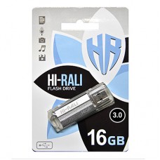 USB 3.0 Flash Drive 16Gb Hi-Rali Corsair series Silver, HI-16GB3CORSL