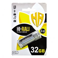 USB 3.0 Flash Drive 32Gb Hi-Rali Corsair series Silver, HI-32GB3CORSL