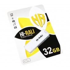 USB Flash Drive 32Gb Hi-Rali Bright White, HI-32GBBRTWH