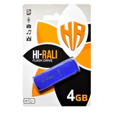 USB Flash Drive 4Gb Hi-Rali Taga Blue, HI-4GBTAGBL