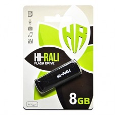 USB Flash Drive 8Gb Hi-Rali Taga Black, HI-8GBTAGBK (HI-8GBTAGBK)