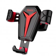 Автодержатель для телефона Hoco CA22 Kingcrab Gravity Holder, Black/Red
