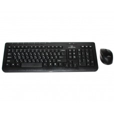 Комплект бездротовий Esperanza TK104UA, Black, USB (клавіатура+миша)