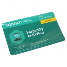 Антивірусна програма Kaspersky Anti-Virus 2018, 2 Desktop 1 year Renewal Card