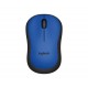 Миша Logitech M220 Silent, Blue/Black, USB, бездротова, оптична, 1000 dpi (910-004879)