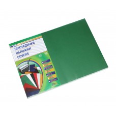 Обкладинки для брошурування D&A Art Delta Color, A3, 230 мкм, зелені, 100 шт (1220101028600)