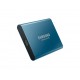 Зовнішній накопичувач SSD, 250Gb, Samsung Portable SSD T5, Blue (MU-PA250B/WW)