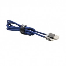 Кабель USB 2.0 - 1.0м AM/Type-C Cablexpert CCPB-C-USB-07B, Blue, премиум, 2.4А