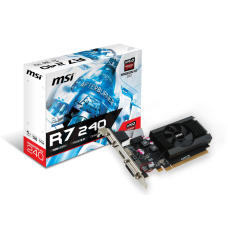 Відеокарта Radeon R7 240, MSI, 1Gb DDR3, 64-bit (R7 240 1GD3 64b LP)