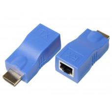 Одноканальный активный удлинитель HDMI сигнала по UTP кабелю Atcom, дальность передачи - до 30 м