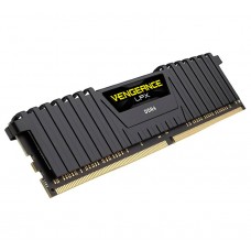 Пам'ять 8Gb DDR4, 2666 MHz, Corsair Vengeance LPX, Black (CMK8GX4M1A2666C16)