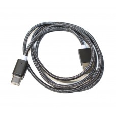 Кабель USB < - > USB Type-C, Gray, 1 м, магнітний