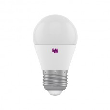Лампа світлодіодна E27, 7W, 4000K, PA10L D45, ELM, 590 lm, 220V (18-0163)