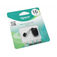 USB Flash Drive 16Gb Apacer AH118, Black (AP16GAH118B-1)