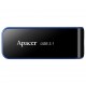 Флеш накопитель USB 32Gb Apacer AH356, Black, USB 3.2 Gen 1 (AP32GAH356B-1)