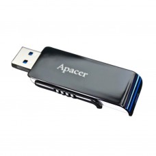 Флеш накопичувач USB 64Gb Apacer AH350, Black, USB 3.2 Gen 1 (AP64GAH350B-1)