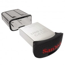 USB 3.0 Flash Drive 64Gb SanDisk Ultra Fit Black, 130Mb/s, SDCZ43-064G-G46