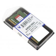 Пам'ять SO-DIMM, DDR4, 4Gb, 2666 MHz, Kingston, 1.2V, CL19 (KVR26S19S6/4)