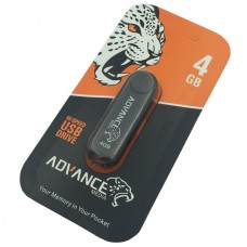USB Flash Drive 4Gb Advance Media AD-001 Black
