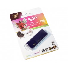 USB 3.0 Flash Drive 128Gb Silicon Power Blaze B05 Deep Blue, SP128GBUF3B05V1D