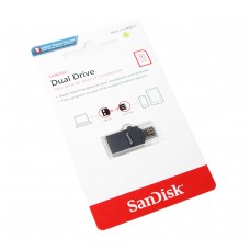 USB Flash Drive 16Gb SanDisk Ultra Dual OTG, Black (SDDD1-016G-G35)