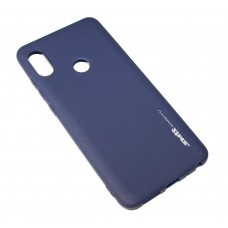 Накладка силиконовая для смартфона Xiaomi Redmi Note 5 Pro, SMTT matte, Dark Blue