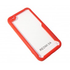 Накладка силіконова з прогумованим бампером для смартфона Xiaomi Redmi 5A, IPAKY Luckcool, Red