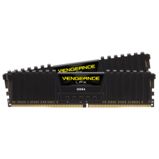 Пам'ять 16Gb x 2 (32Gb Kit) DDR4, 2666 MHz, Corsair Vengeance LPX, Black (CMK32GX4M2A2666C16)