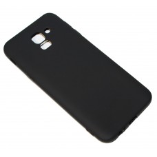 Накладка силіконова Soft Case matte Samsung J600 (J6 2018), Black
