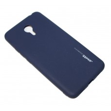 Накладка силіконова для смартфона Meizu M3 Note, SMTT matte, Dark blue