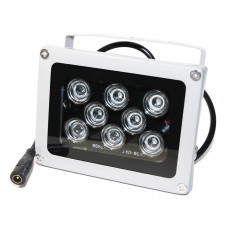 Прожектор LED Yoso, 24W, 12V, Black, IP65 (8012HW)